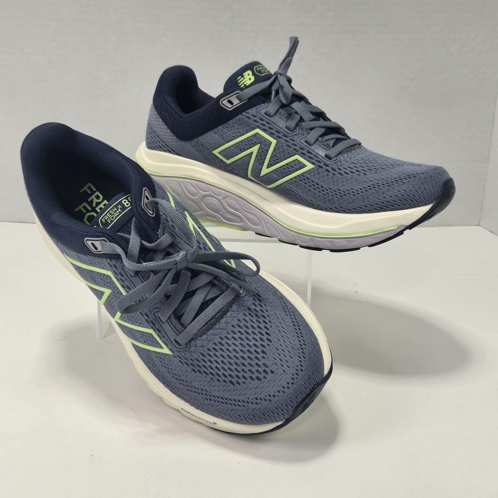 New Balance Fresh Foam X V860v14 Grey Lime Green Running Shoes Women's Size 6.5 - Picture 1 of 15